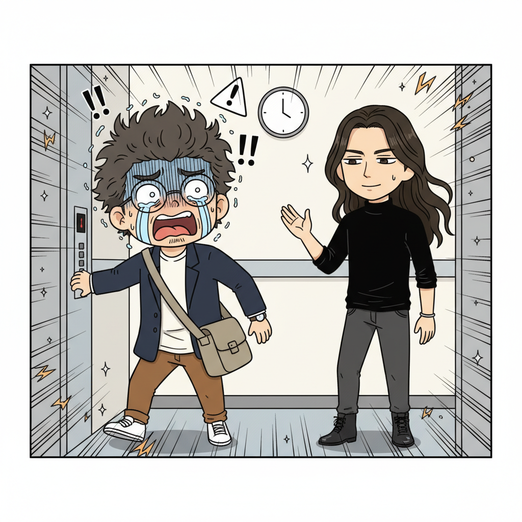 閑話休題 #001 — エレベーターで御託と二人きりになった45秒